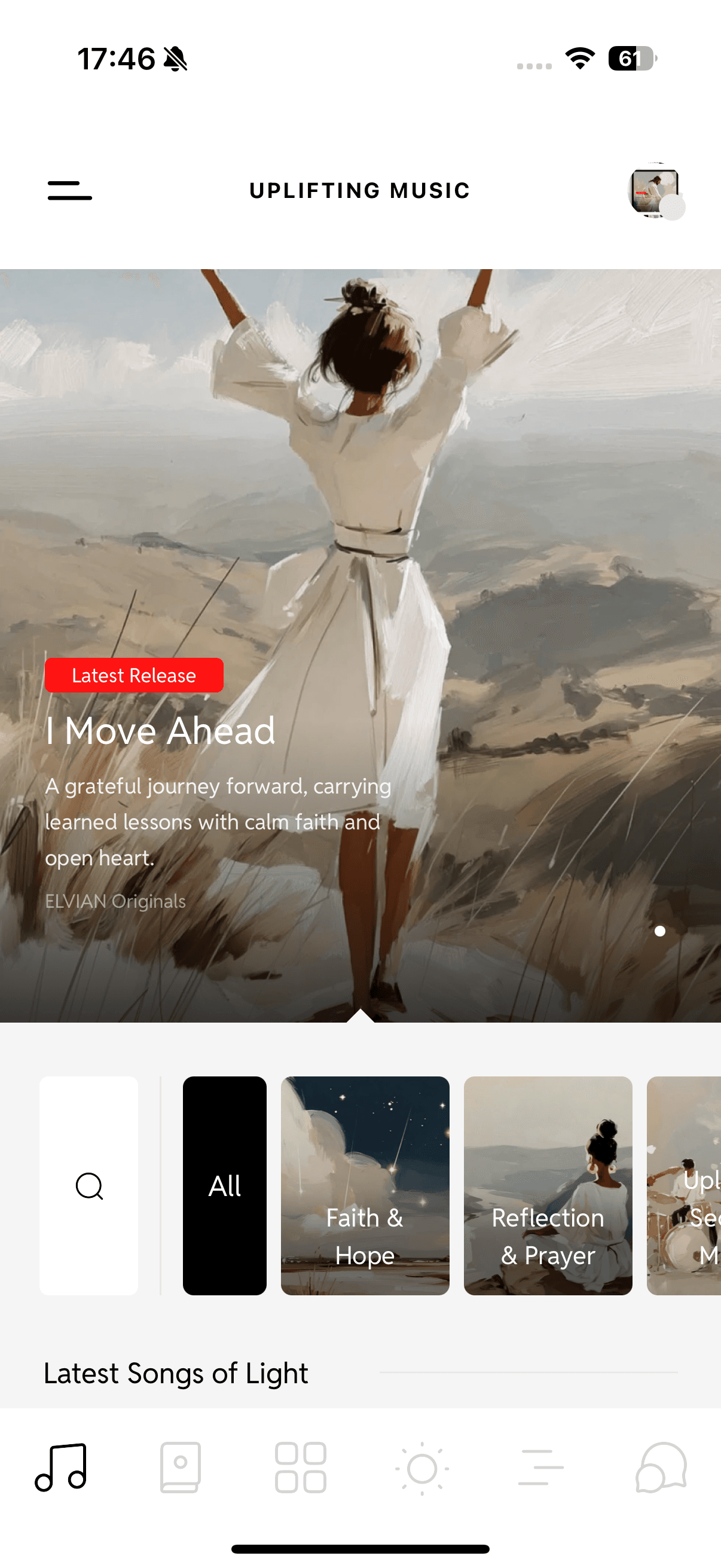 Spiritual Journey Mobile Application